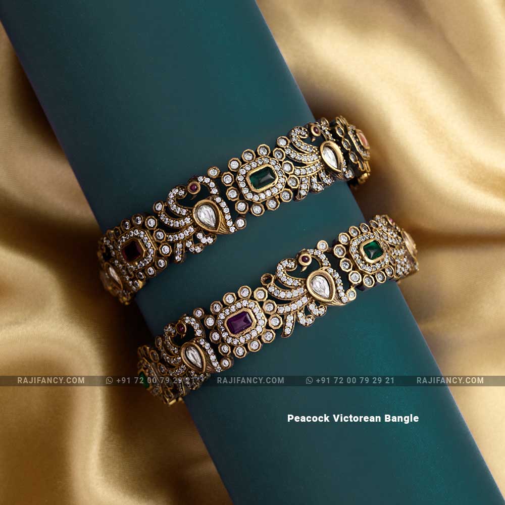 Peacock Victorean Bangle