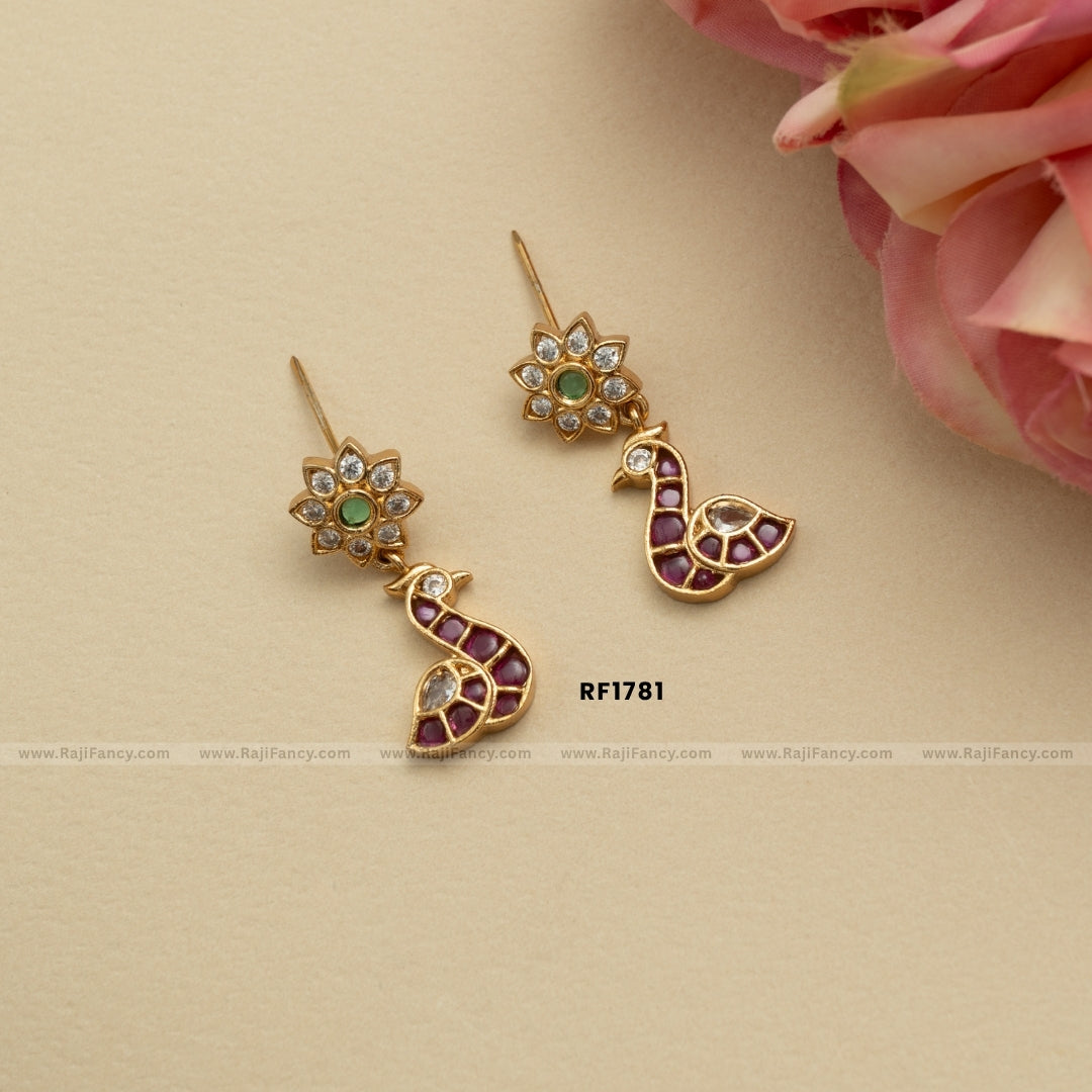 Peacock Charm Necklace RF1781