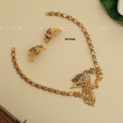 Peacock Multi Necklace RF2068
