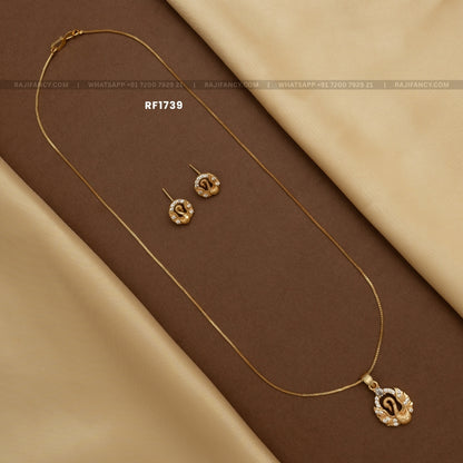 Peacock Pendant Set RF1739