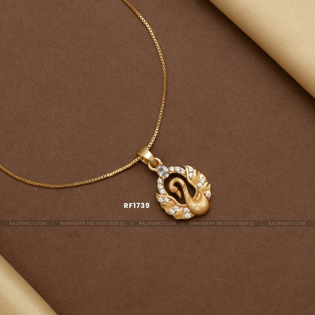 Peacock Pendant Set RF1739