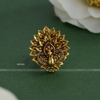 Peacock Ring