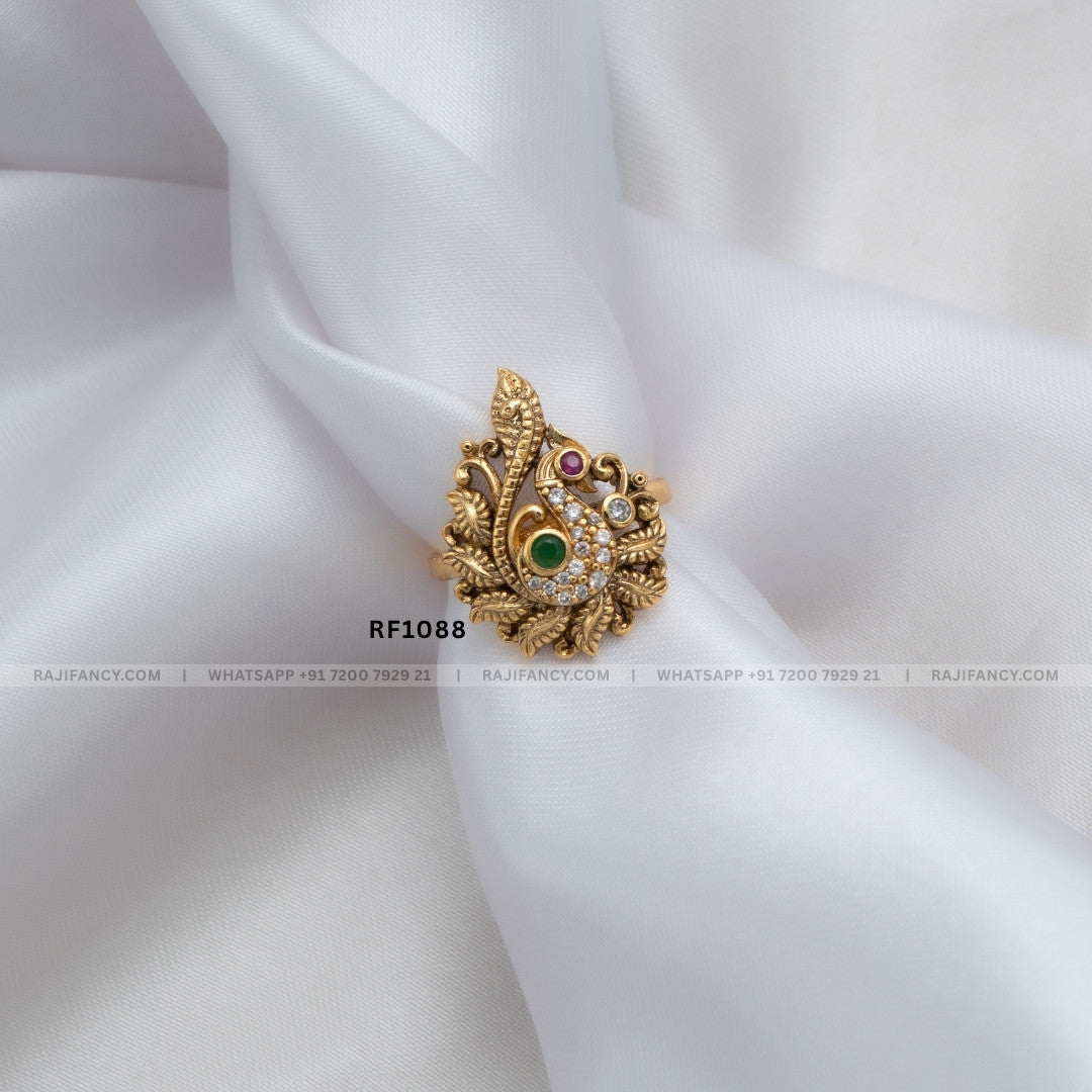 Peacock Ring