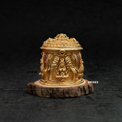 Perumal Antique Sindoor Box RF1962