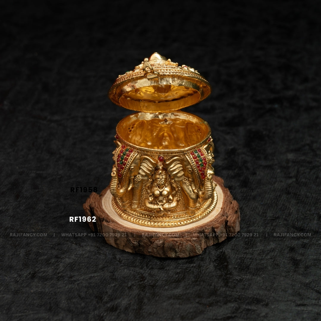 Perumal Antique Sindoor Box RF1962