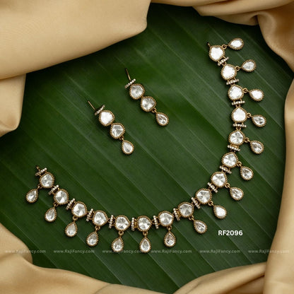 Polki Dewdrop Necklace RF2096