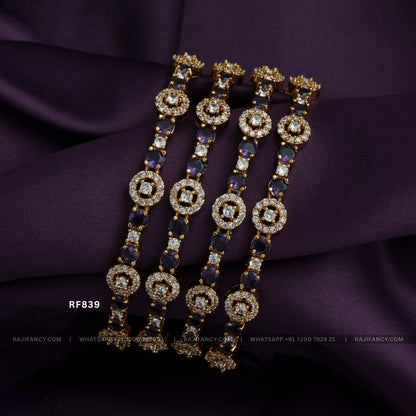Rebecca Purple Bangle
