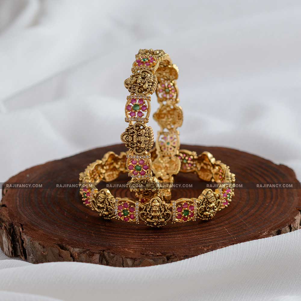 Lakshmi Polki Bangle