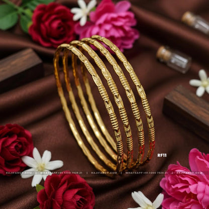 Golden Glow Bangles 1