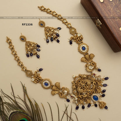Rajifancy Amethyst Peacock Haram