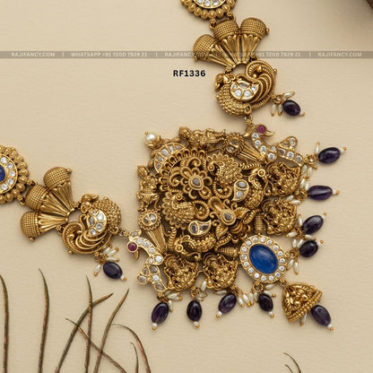 Rajifancy Amethyst Peacock Haram