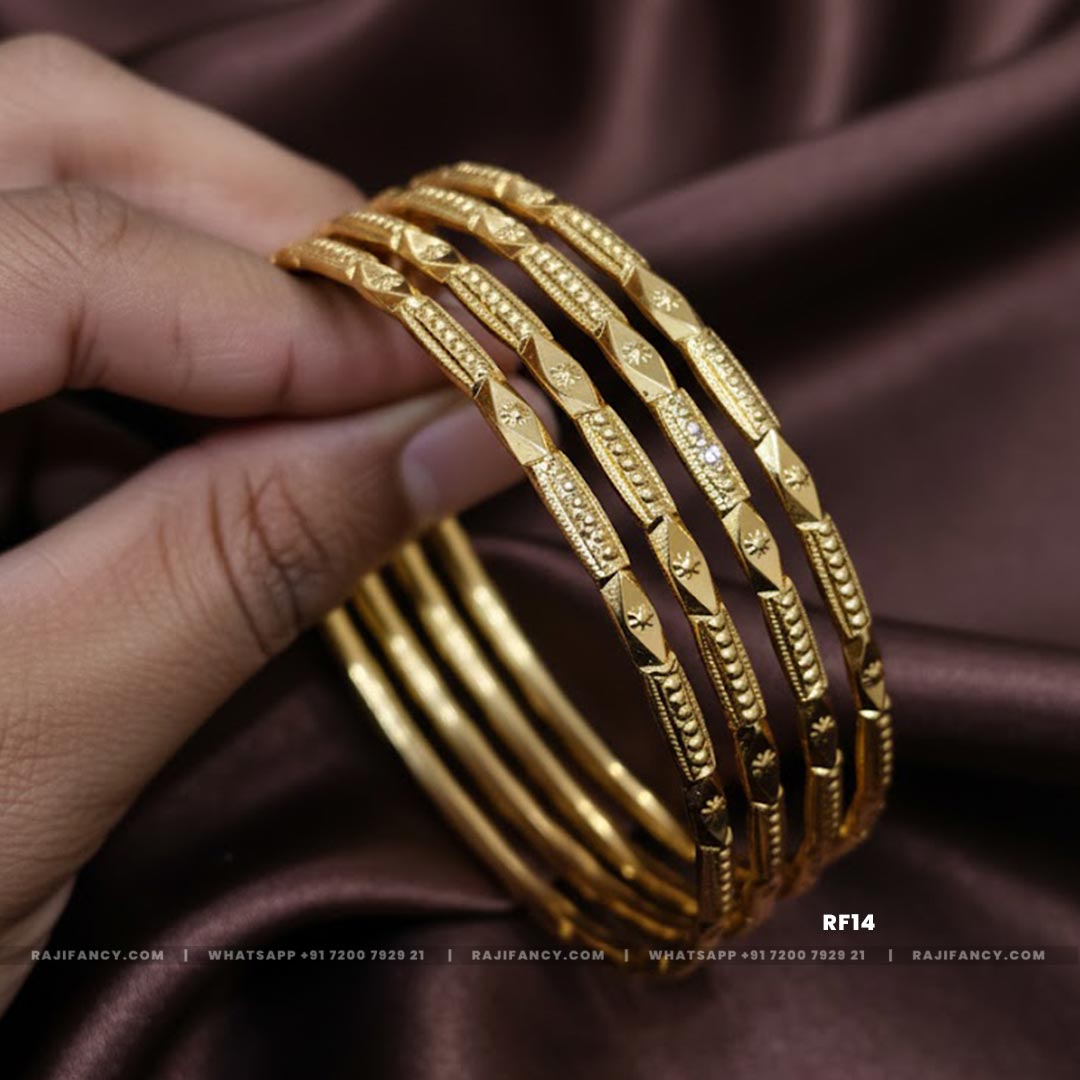 Golden Glow Bangles 4