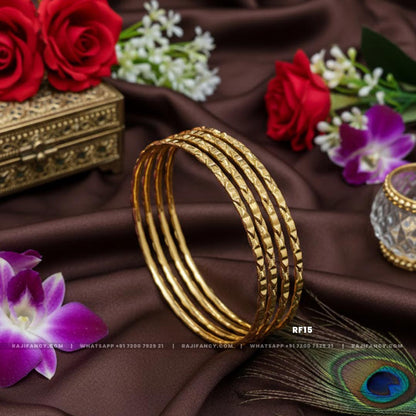 Golden Glow Bangles 5
