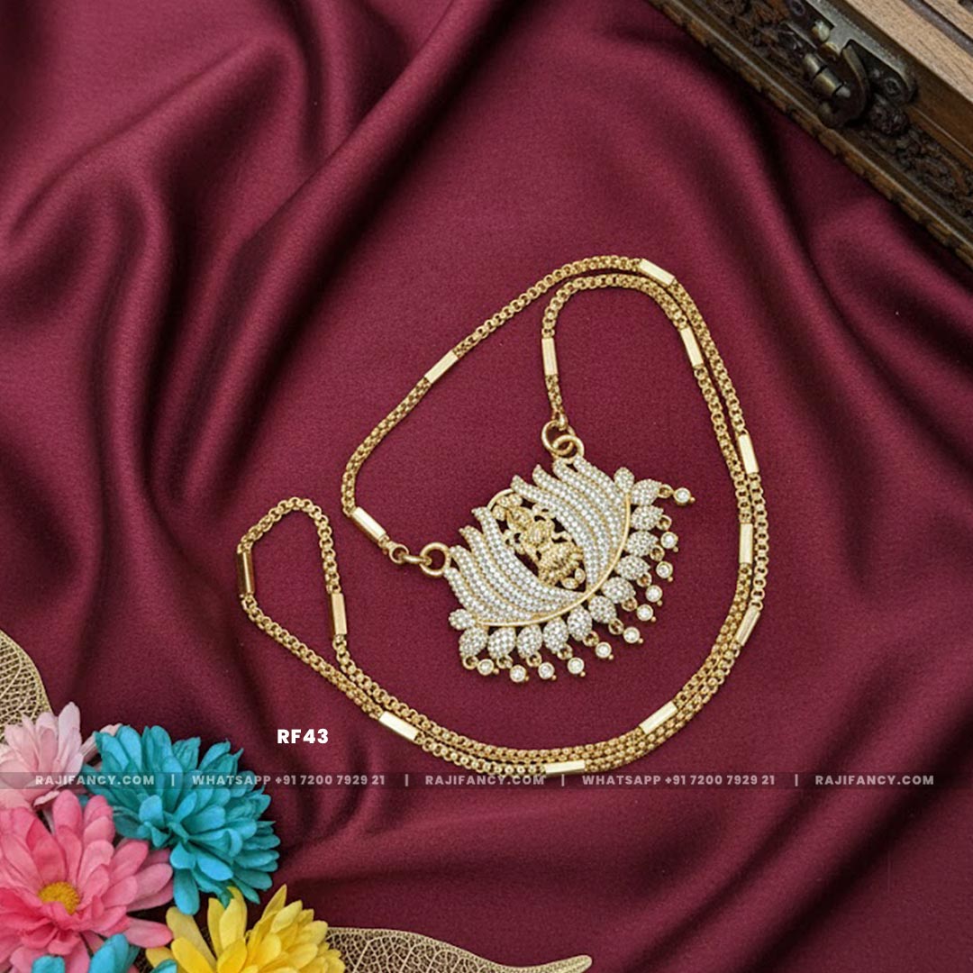 Lakshmi Devi Stone Chain