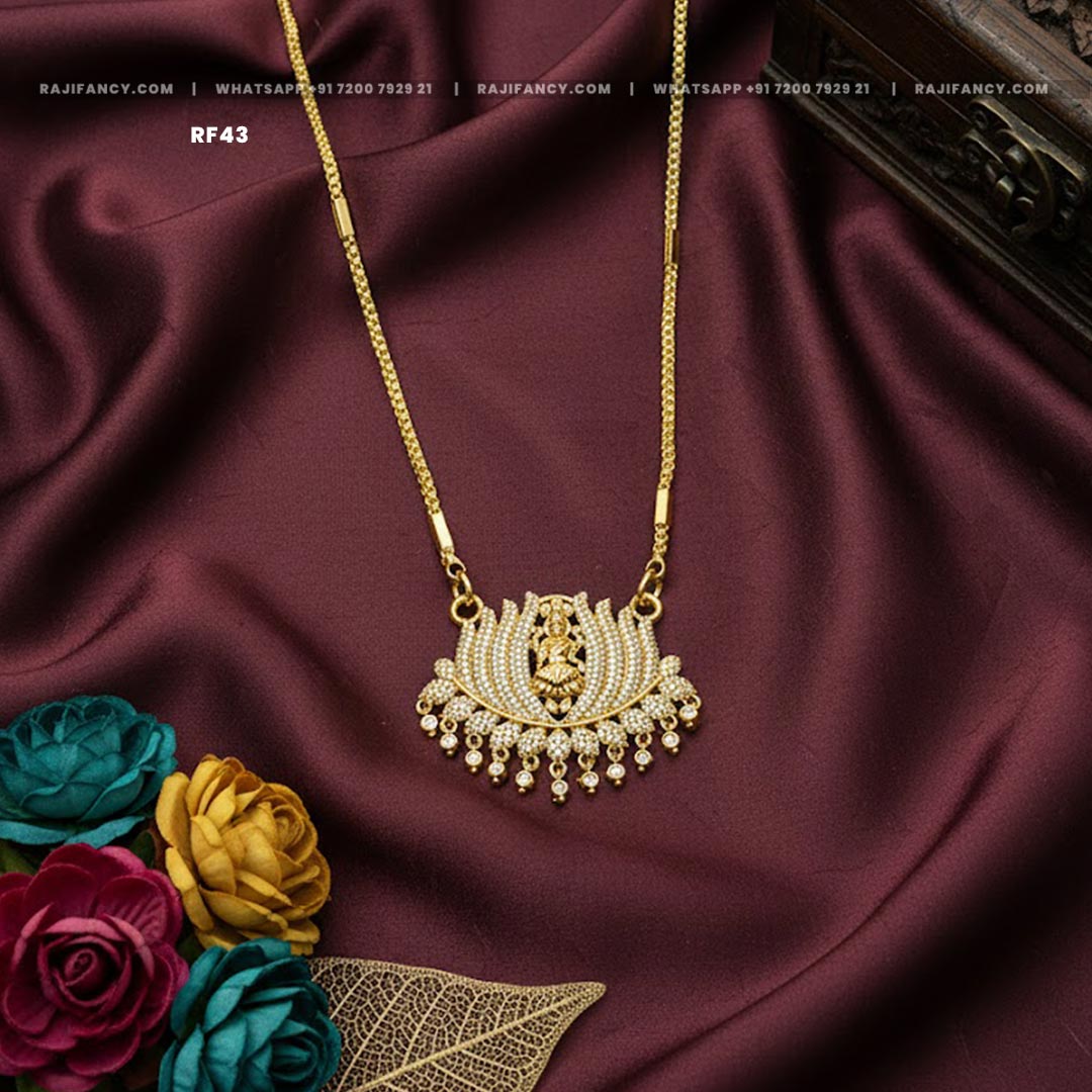 Lakshmi Devi Stone Chain