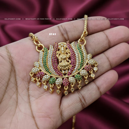 Lakshmi Devi Stone Chain