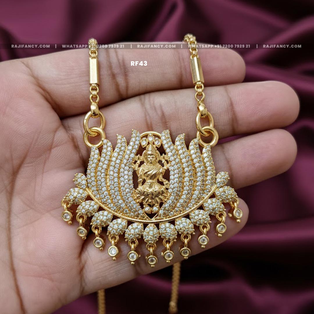 Lakshmi Devi Stone Chain
