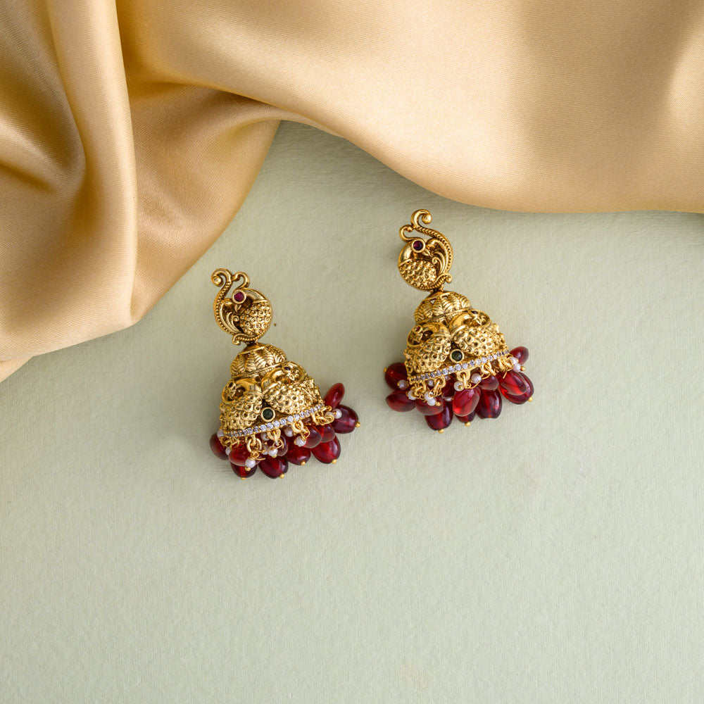 Red Lakshmi Bridal Necklace