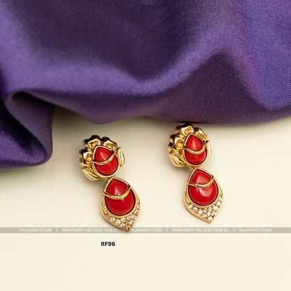 Ruby Teardrop Necklace