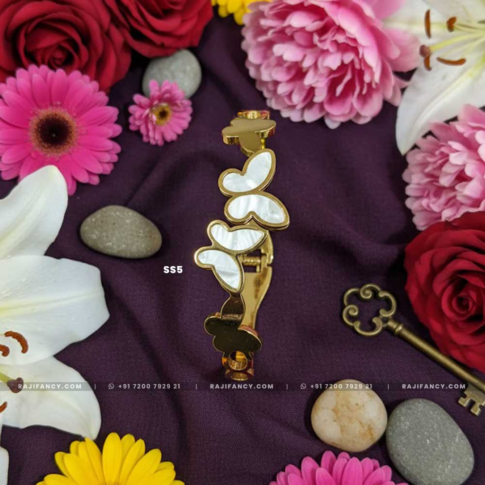 White Butterflys Bracelet