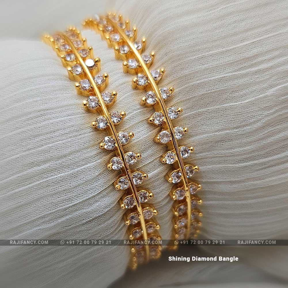 Shining Diamond Bangle