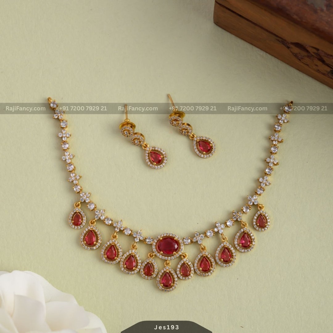 Tris Ruby Necklace