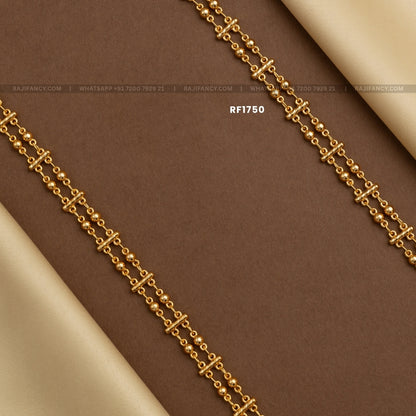 Twin-Row Gold Ball Chain (24 Inches) RF1750