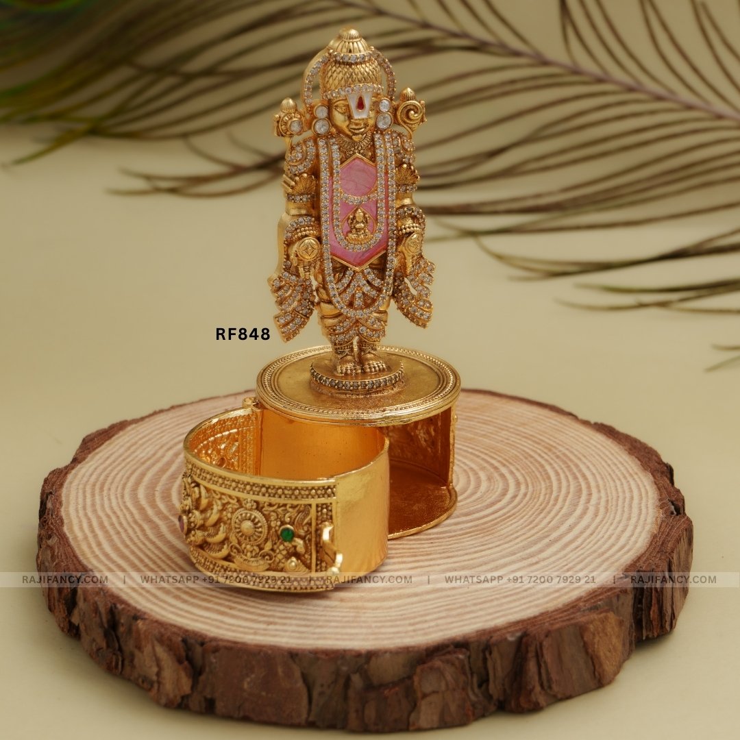 Venkateshwara Pink Kumkum Box