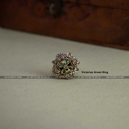 Victorian Green Ring