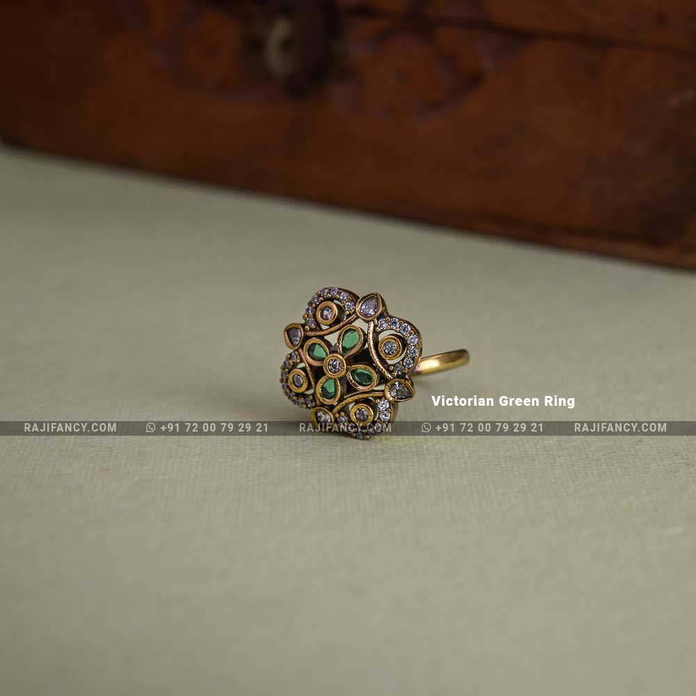 Victorian Green Ring