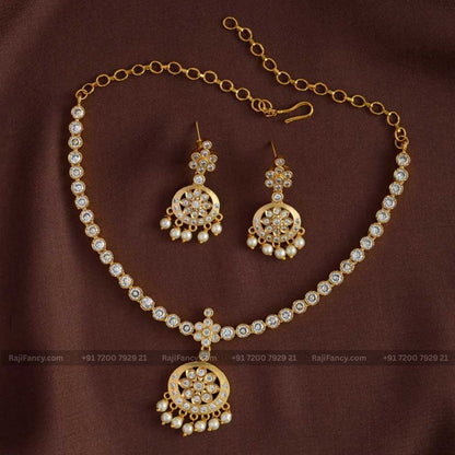 White Beaded Attigai