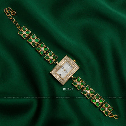 Antique Watch - Green