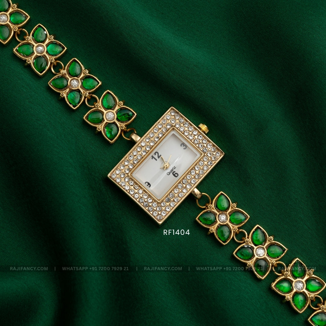 Antique Watch - Green