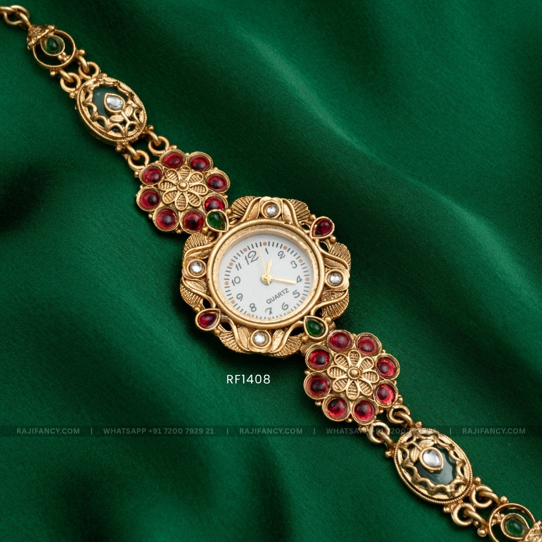Antique Watch - Multi Stone