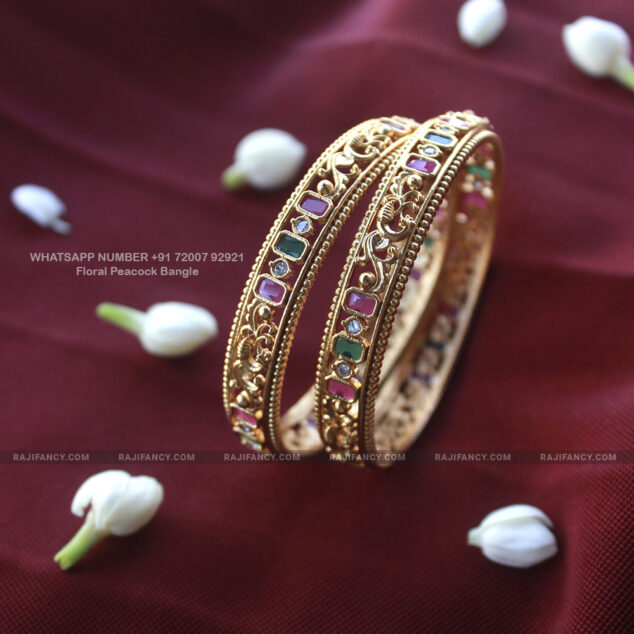 Buy 14Kt Golden Crowned Peacock Bracelet 486A249 Online from Vaibhav  Jewellers